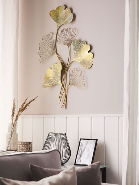 Dekoracja ścienna złota INDIUM zdjęcie 3