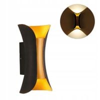 LAMPA ŚCIENNA METALOWA DO WNĘTRZA LAMPA ŚCIENNA LED DO SALONU 5W