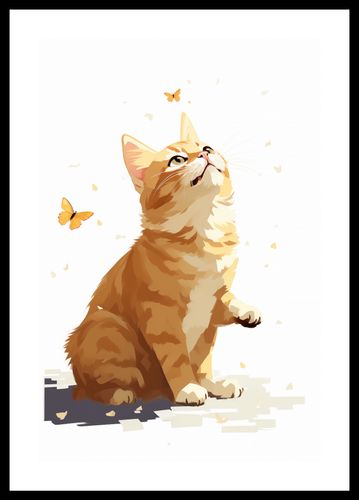 Plakat 30x45cm Motyle i Marzenia na Arena.pl