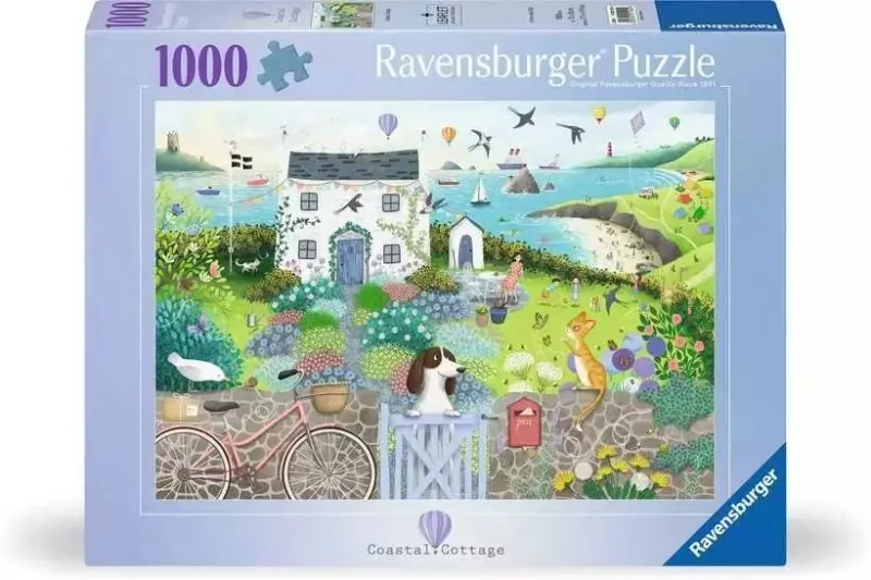 Puzzle 1000 Urokliwa wieś zdjęcie 1