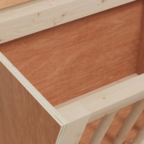 Paśnik dla królika, 25x18,5x20,5 cm, lite drewno jodłowe na Arena.pl