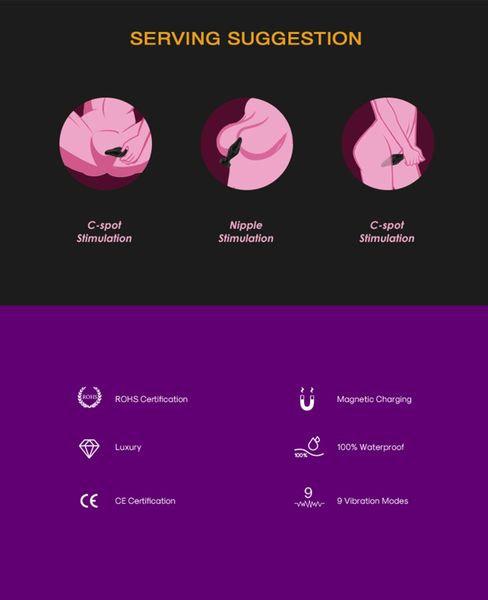 Limonster Black, 9 Vibration Functions zdjęcie 13