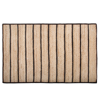 Dywan z juty 140 x 200 cm beżowy KARADONA