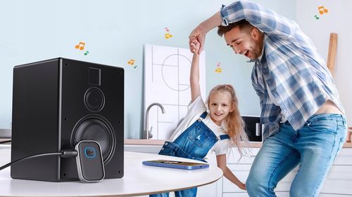 BEZPRZEWODOWY ODBIORNIK BLUETOOTH 5.0 ADAPTER TRANSMITER AUX MINI-JACK 3.5 na Arena.pl