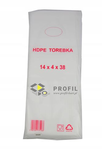 TOREBKI FOLIOWE HDPE 14/4x38 (22x38) A'800 6 um na Arena.pl
