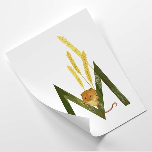 Plakat, M jak mysz 40x60 na Arena.pl