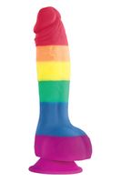 dildo ns novelties colours pride edition dong ns novelties 6 cali