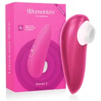womanizer starlet 3 rożowy - kompaktowy model z 6 poziomami intensywności