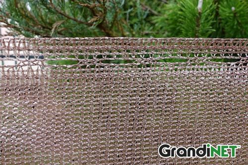 Siatka Osłonowa 1,5x15m 80% Brązowa Przed Wiatrem Sąsiadami Na Panele Płot na Arena.pl