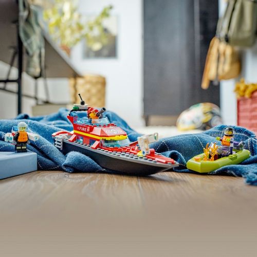 Klocki City 60373 Łódź strażacka na Arena.pl