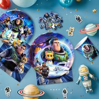 Zestaw Balony Buzz Lightyear TOY STORY Zestaw Dekoracji na Przyjęcie113szt