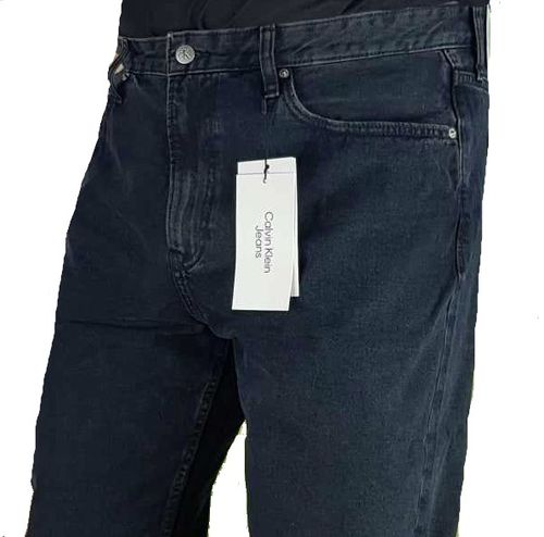 Męskie jeansy Calvin Klein Jeans -Taper J30J322406 czarne oryg. - W33/L34 na Arena.pl