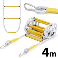 Drabina sznurowa linowa pleciona na dach HIGHER 4m FIBERGLASS dekarska