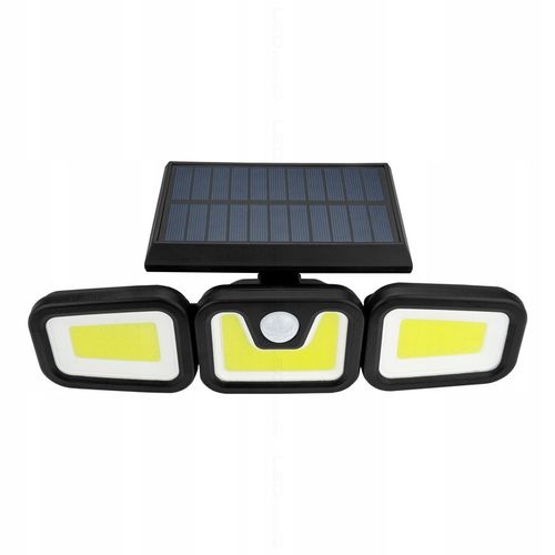 Naświetlacz solarny LED czujnik ruchu zmierzchu PIR Lampa zewnętrzna na Arena.pl