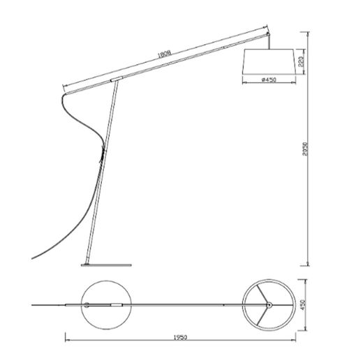 Lampa podłogowa E27 ULFN270 na Arena.pl
