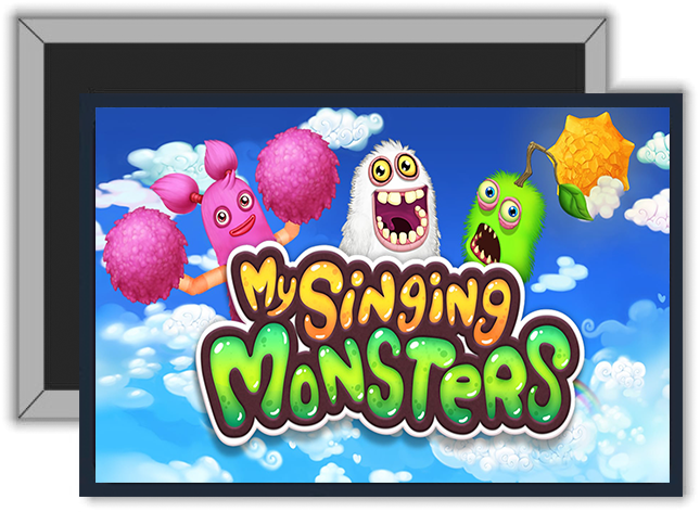 Magnes metalowy My Singing Monsters zdjęcie 1