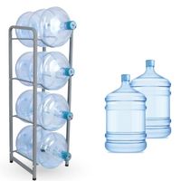 Stojak na 4 butle z wodą ViO MR-4 - Metalowy, Składany - Organizer do butle