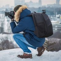 DUŻY PLECAK FOTOGRAFICZNY TORBA NA APARAT KAMERĘ TABLET LAPTOPA GOPRO DRONA