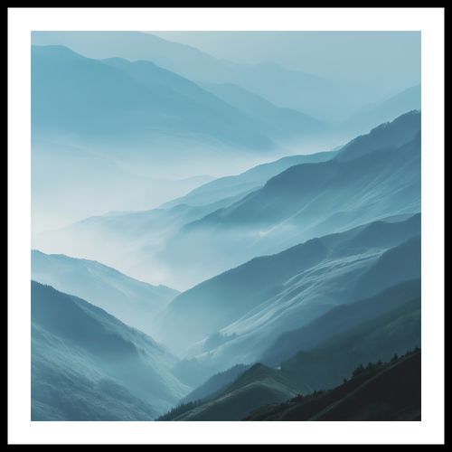 Plakat 50x50cm Między Chmurami na Arena.pl