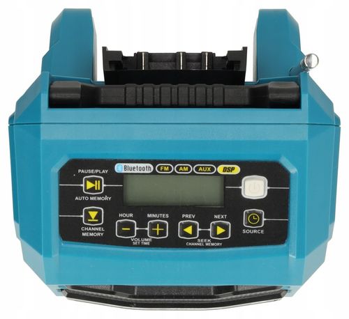 RADIO bluetooth przenośne Głośnik DEDRA SAS+ALL aku 2Ah AUX USB Powerbank na Arena.pl