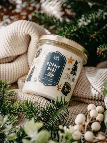 Woskiknot świeca sojowa Dziadek Mróz na Arena.pl