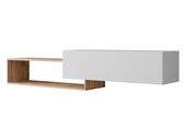 Uniwersalna szafka rtv UNI 210 stojąca wisząca biała dąb wotan