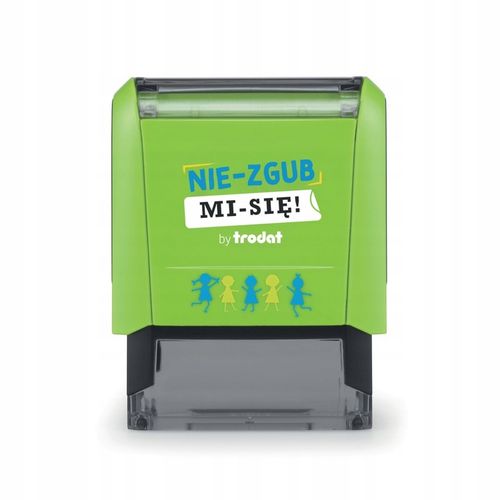 Pieczątka do znakowania rzeczy Nie zgub mi Się Trodat 8911 na Arena.pl