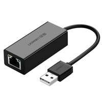 zewnętrzna karta sieciowa lan rj45 - usb 2.0 100 mbps - czarny