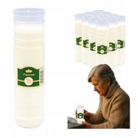 Wkłady do Zniczy Rewelacyjne na Upał Parafinowe 7dni x12 Długopalące do168h