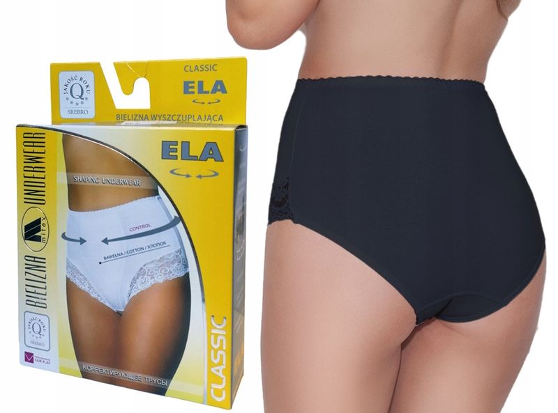 figi modelujące MITEX ELA czarne , bawełna , M zdjęcie 1