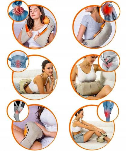 MASAŻER ROZLUŹNIAJĄCY PLECÓW SZYI KARKU RAMION na Arena.pl