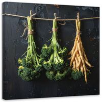 Obraz do kuchni restauracji baru jadalni, Brokuły Warzywa 30x30