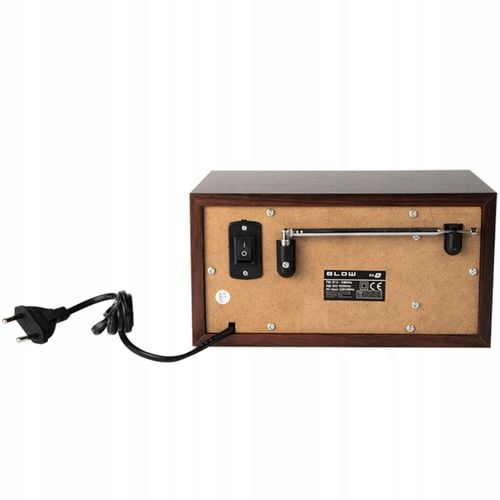 RADIO KUCHENNE BLUETOOTH PRZENOŚNE RETRO LCD ANTENA FM USB SD ZEGAR BUDZIK na Arena.pl