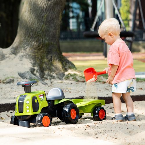 FALK Jezdzik Claas 470 Arion Zielony z Przyczep na Arena.pl