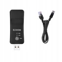 WZMACNIACZ SYGNAŁU WIFI USB 300MB REPEATER 2.4G