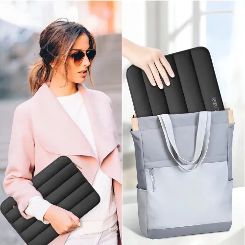 torba tech-protett fluffy na laptopa 15-16 - czarna na Arena.pl