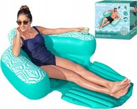 Materac fotel dmuchany do pływania z oparciem leżak Bestway 43719