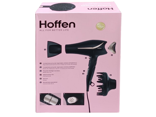 Suszarka do włosów z Jonizachą i Dyfuzorem 2200W na Arena.pl