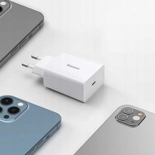 BASEUS SZYBKA ŁADOWARKA USB-C 20W DO IPHONE 12 13 14 15 PRO MAX na Arena.pl