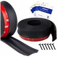 DOKŁADKA ZDERZAKA UNIWERSALNA GUMOWA SPOILER OSŁONA SPOJLER PRZEDNI