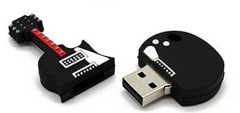 PENDRIVE USB SZYBKI FLASH DRIVE ULTRA PAMIĘĆ ZAWIESZKA PREZENT GITARA 8GB na Arena.pl