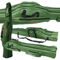 TORBA POKROWIEC WĘDKA 2+2 komory 150cm HOKKAIDO DLA WĘDKARZA