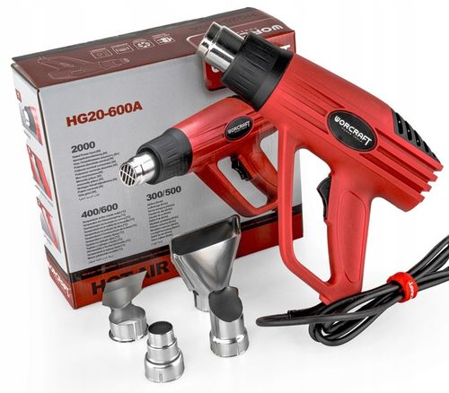 OPALARKA ELEKTRYCZNA 2200W DO DREWNA FARB LAKIERÓW MOCNA + 4 DYSZE na Arena.pl