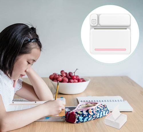 MINI DRUKARKA TERMICZNA PRZENOŚNA ZDJĘĆ NOTATEK ETYKIET + ROLKI GRATIS na Arena.pl