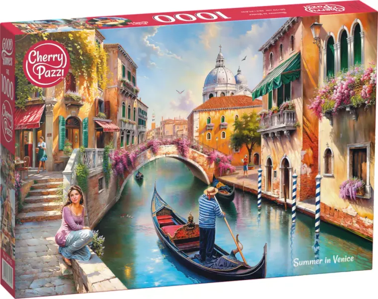 Puzzle 1000 elementów. Lato w Wenecji 30745 zdjęcie 1