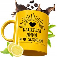 Złoty Kubek Premium Dla Anny Na Urodziny Na Prezent Z Nadrukiem Z Nadrukiem