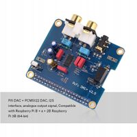 RASPBERRY PI DAC PRO - KARTA DŹWIĘKOWA