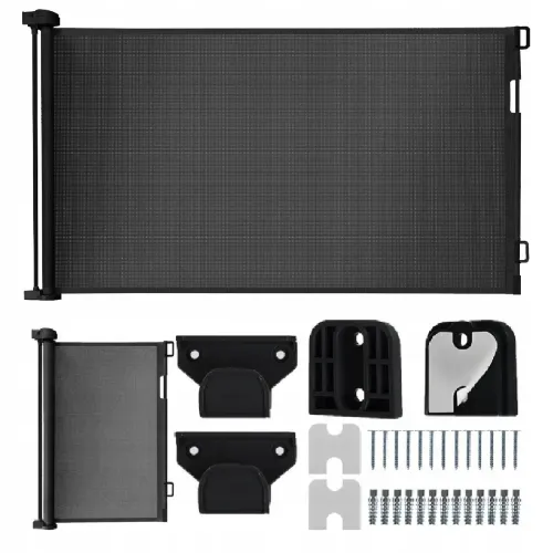 Barierka zabepieczajaca na schody bramka ochronna do drzwi roleta 160 cm na Arena.pl