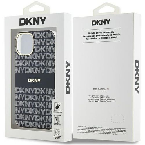 Etui DKNY do iPhone 15, iPhone 14, iPhone 13, Czarny, MagSafe na Arena.pl