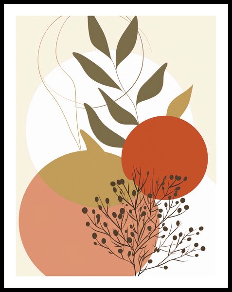 Plakat 50x65cm Impresja Jesieni zdjęcie 3